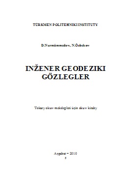 Inžener geodeziki gözlegler